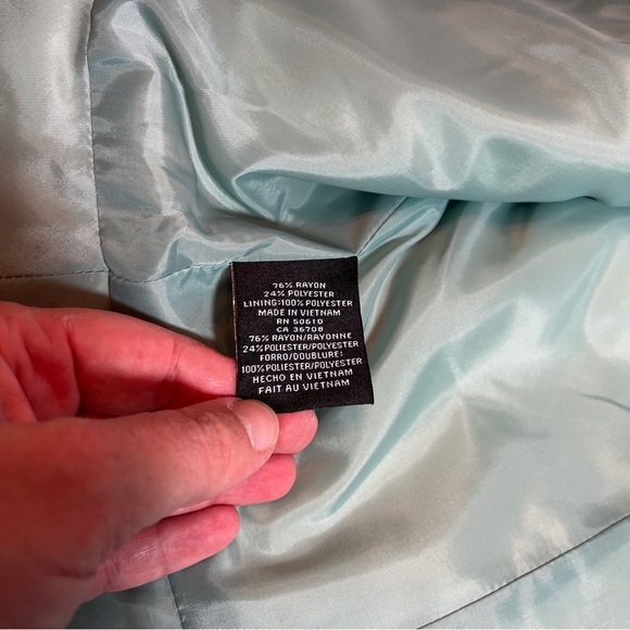 Nipon Boutique Floral Brocade Suit Jacket Coquette Size 10 Coastal Grandma - Picture 9 of 11